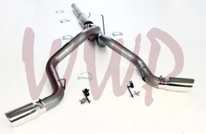 Acero inoxidable 4" CatBack para 04.5-07 Dodge Ram 2500/3500 Cummins 5.9L diésel - Imagen 1 de 2