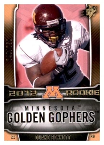 2012 Upper Deck SPX Duane Bennett #d /750 Rookie RC PWE Packers #172 - Picture 1 of 2