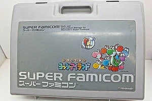 Super Famicom Konsole Reise Aufbewahrung Yoshi’s Case Offiziell Nintendo sfc Japan  - Bild 1 von 9