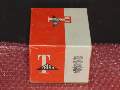 4x NEW TRIAD  F-202U LOW VOLTAGE POWER TRANSFORMERS LOT OF 4 - Image 1 of 3