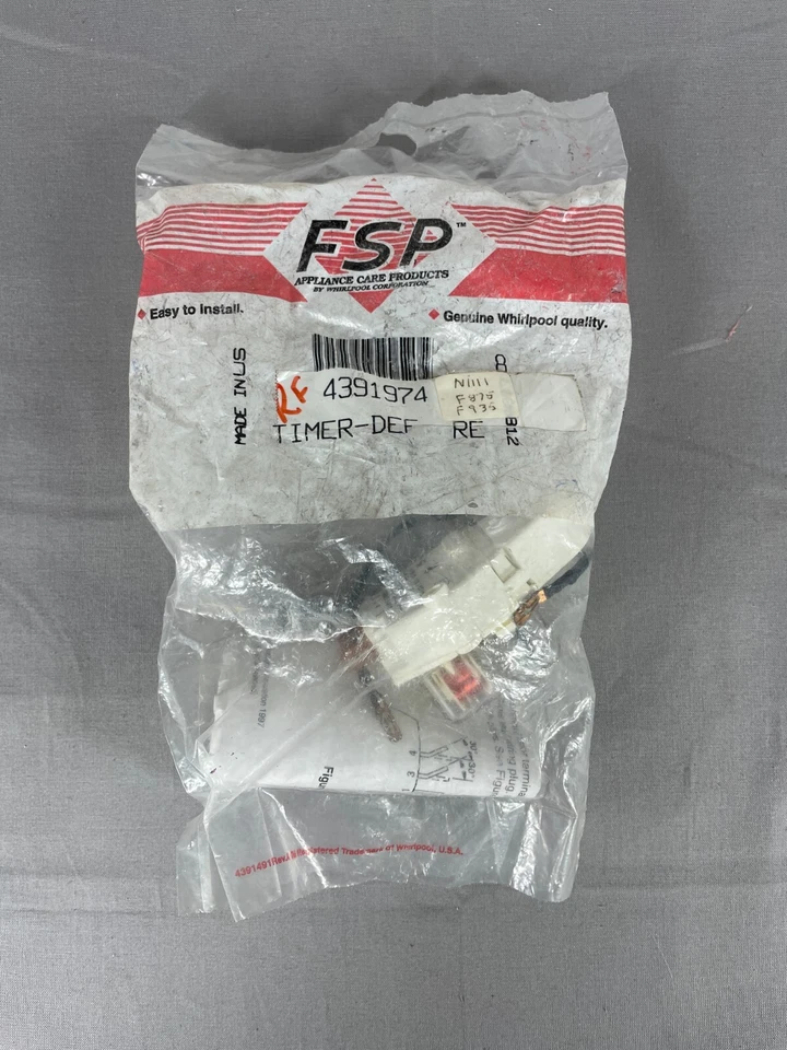 FSP Genuine Quality 4391974 Refrigerator Timer Defrost - Image 1 of 3