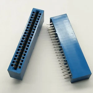 2 piezas. Conector Cardedge 40 vías (2x20) 2,54 mm (0,1 pulgadas) pasadores de soldadura - Imagen 1 de 1