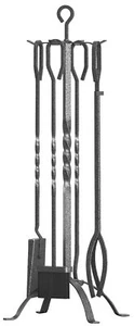 Fire Beauty 5-teiliges Kaminwerkzeug-Set Kaminzubehör Werkzeughalter... - Bild 1 von 9