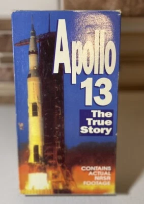 Apollo 13 VHS VCR Video Tape Movie Used NASA Footage - Image 1 of 2