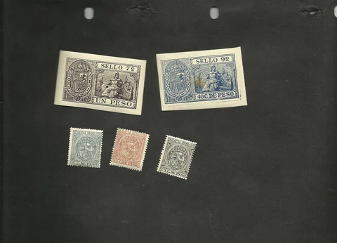 PHILIPPINES LOT OF 5 MINT REVENUES Cover
