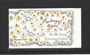 AUSTRALIA 1992 $4.50 THINKING OF YOU BOOKLET SB77 - Picture 1 of 1