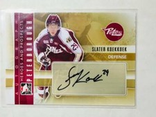  2011-12 ITG Heroes and Prospects Autographs #ASK Slater Koekkoek Blackhawks