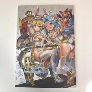 Granblue Fantasy Doujinshi Portfolio Vol.3 Illustration Book B5 32p Japan Used - Picture 1 of 8