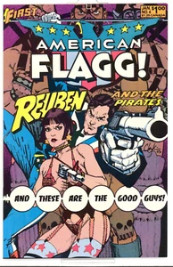 American Flagg #4 Near Mint/Mint (9.8) 1984 First Comics - Picture 1 of 12
