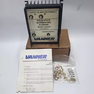 Vanner Flashers 1250GCP Solid State Alternating Flasher 12VDC 50A 1994 - Picture 1 of 19