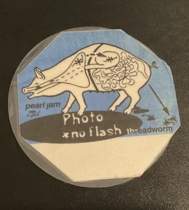 Pearl Jam 1994 Vitalogy Concert Tour Photo Backstage Pass - Picture 1 of 2