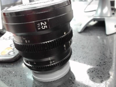 SLR Magic MicroPrime Cine 25mm T1.5 Large Aperture Lens for Fuji X C (EZ1006440) - Image 1 of 4