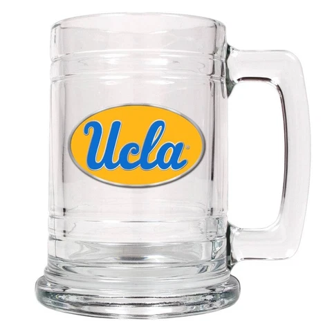 UCLA Bruins 16oz Glass Tankard - Yellow Logo Cover
