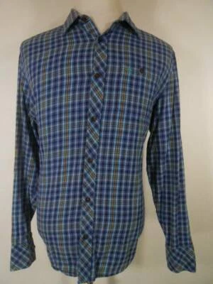Beautiful Men's Large Penguin Munsingwear Multi-Color Plaid Long Sleeve Shirt - Image 1 of 4