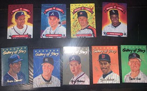 1991-92 DONRUSS GALLERY OF STARS LOT 9 Frank Thomas Jeff Bagwell Greg Maddux