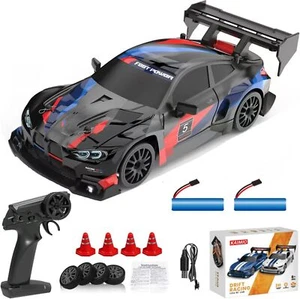 Coche de juguete deportivo de carreras de alta velocidad 1:24 RC 4x4 2,4 G 30 km/H con luz LED - Imagen 1 de 88