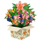 Paper Flowers Flower Greeting Card 3D Pops-up Bouquet  Mothers Day