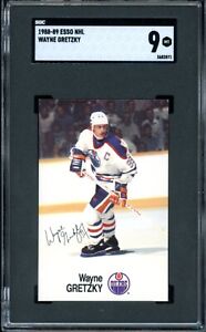1988-89 Esso All-Stars Hockey NHL Wayne Gretzky HOF SGC 9 MINT Edmonton Oilers