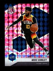 2020-21 MOSAIC PINK CAMO PRIZM #125 MIKE CONLEY JAZZ - Picture 1 of 1