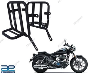 Par de montaje diestro y derecho negro se adapta a Royal Enfield Super Meteor 650cc - Imagen 1 de 6