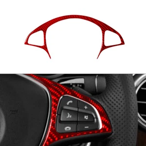 Cubierta roja con botón de volante B para Mercedes Benz CLA 2014-2018/GLA 15-18 - Imagen 1 de 16