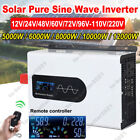 Onduleur solaire Pure Sine Wave 5KW 6KW 8KW 10KW 12KW Convertisseur de tension