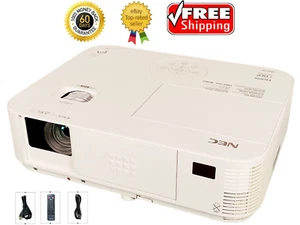 NEC NP-M403H DLP Projector 4000 ANSI Cinema & Movie Full HD HDMI w/Remote - Picture 1 of 11