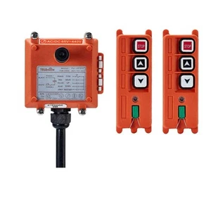 Crane Industrial Radio Remote Control Wireless Transmitter Stop Button 2 Key ... - Picture 1 of 5