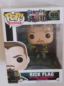 Funko Pop! Figura de vinilo Heroes: Suicide Squad - Rick Flag #99 - Imagen 1 de 8