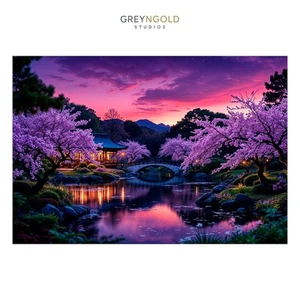 Beautiful Japan Landscape Poster Wall Art Print pick size A4/A3/A2/90x60cm - Picture 1 of 1