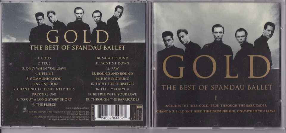 Spandau Ballet – Gold - The Best Of Spandau Ballet  (18 Track CD) - Bild 1 von 1