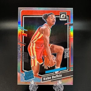 2023-24 Donruss Optic Silver Holo Prizm Kobe Bufkin Rated Rookie #220 Hawks - Picture 1 of 2