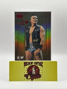 2022 Upper Deck AEW Metal Universe Skybox Premium Red Sammy Guevara - Imagen 1 de 2