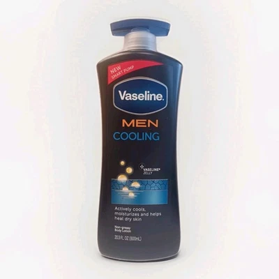 Vaseline Men Healing Moisture Cooling  Lotion - 20.3 fl oz (600 ml) Non-greasy  - Image 1 of 4