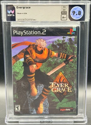 Evergrace Sony PlayStation 2 PS2 Factory Sealed New WATA 9.8 A+ Graded Agetec - Image 1 of 2