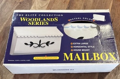 NEW Solar Group Elite Collection Woodland Series  Steel Wall Mount Mailbox XL - Image 1 of 4