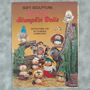 Soft Sculpture Wee-Folk Stumpkin Dolls TP-100 modello libretto 1983 istruzioni - Foto 1 di 4