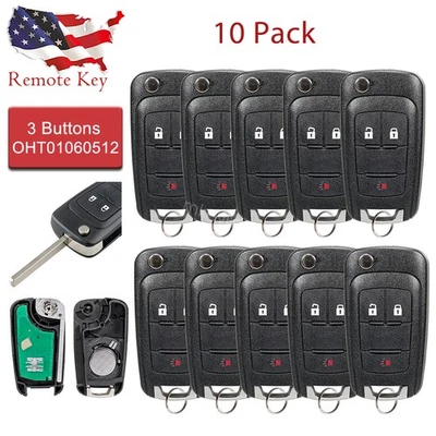 10 para Chevrolet Trax 2015 2016 2017 2018 llave abatible sin llave mando a distancia 3 botones Foto 1 de 4