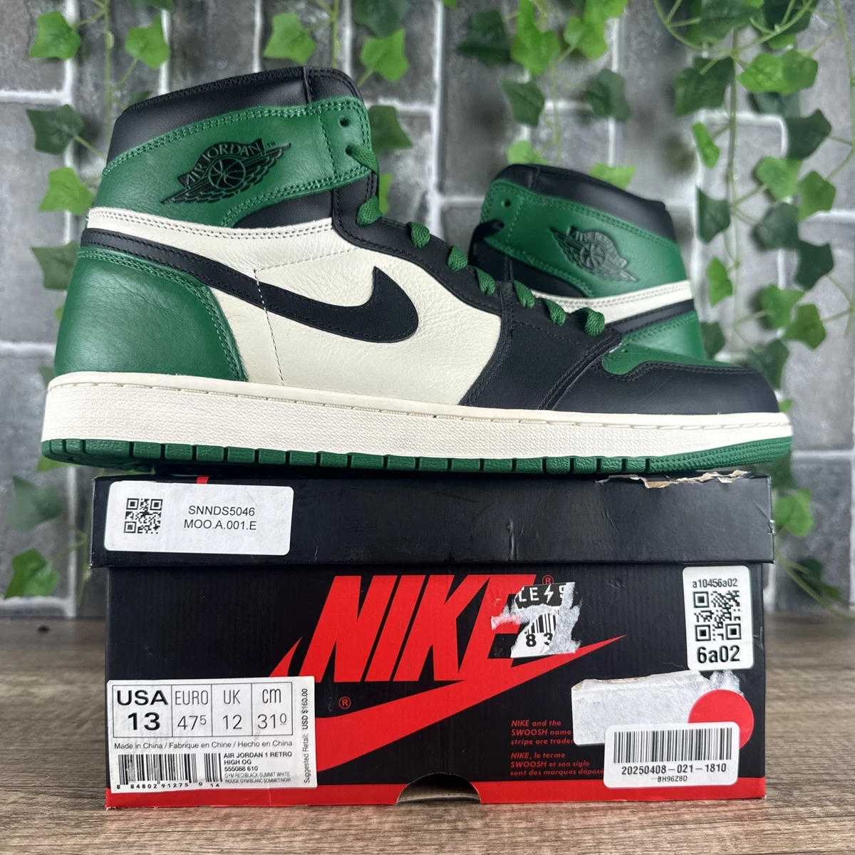 Jordan 1 Retro High OG Pine Green 2018 for Sale | Authenticity