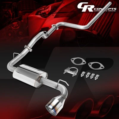 SILENCIADOR SS 4.75" PUNTA QUEMADA SISTEMA DE ESCAPE CATBACK PARA DODGE NEON I4 2000-2005 Foto 1 de 4