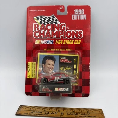 NIB 1996 Racing Champions 1:64 Scale NASCAR Diecast Stock Car #8 Hut Stricklin - Image 1 of 4