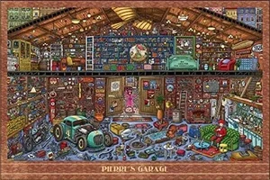 Puzzle Pierres Garage "Labyrinth Detektiv Pierre" Puzzle 1000 Teile - Bild 1 von 1