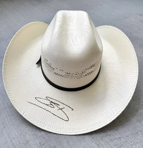 Brian Kelley Signed Cowboy Hat Country Music Florida Georgia Line FGL Proof - Picture 1 of 8
