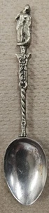 Vintage Silver Demitasse Italy 4.5" Spoon Bellini Firenze - Picture 1 of 4