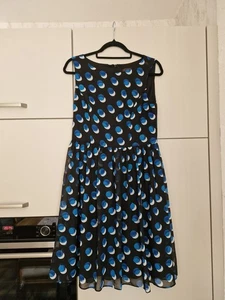 Adrianna Papell Damen Kleid Punkte Frühling/Sommer Mode Fashion Gr. 40 - Picture 1 of 13