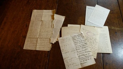 GROUP OF RARE 19th/20thC INDIAN EPHEMERA INCLUDES ROYAL INVITES INDIA MANUSCRIPT - Image 1 of 4