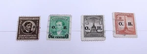 USA Philippines Official Business Overprint Postage Stamp Lot - Picture 1 of 2