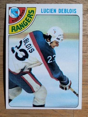 1978-79 Topps #136 Lucien DeBlois RC (MINT) - Image 1 of 2
