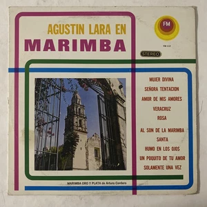 MARIMBA ORO Y PLATA DE AGUSTIN CORDERO - AGUSTIN LARA EN MARIMBA - 1970 MEX LP - Picture 1 of 4