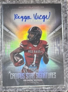 Bowman Chrome University Reggie Virgil 2025 Auto Campus Star Signatures #CSS-RV - Imagen 1 de 1